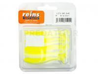 Leurre Souple Reins S-Cape Shad 2.5 inch - B91 White Chart