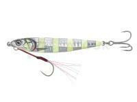 Leurre Savage Gear 3D Anchovy Jig 8.7cm 40g - Zebra Glow