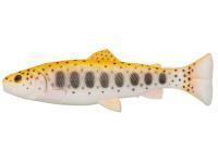 Leurre Savage Gear 3D Craft Trout PulseTail Bulk 20cm 104g - Golden Albino Fluo Matte Finish
