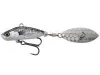 Leurre Savage Gear 3D Sticklebait Tailspin 7.3cm 13g - Black Silver