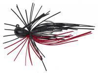 Leurre Savage Gear Skirt Flirt Jig 6.5cm 10g #1 Sinking - Black Red