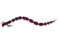Leurre Souple Westin BloodTeez Worm 7.5cm 1g - Indigo UV Red