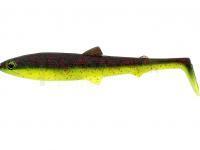 Leurre Westin BullTeez Shadtail TPF 9.5cm 7g - Black/Chartreuse