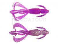Leurre souple Keitech Crazy Flapper 2.8 inch | 71mm - LT Grape Stardust