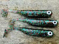 Leurres souples Great Fish GF1 49mm 1g - no scent - colorful glitter