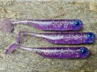 Leurres souples Great Fish GF1 49mm 1g - no scent - glitter light purple