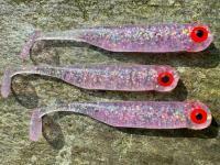 Leurres souples Great Fish GF1 49mm 1g - no scent - glitter pink