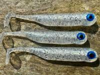 Leurres souples Great Fish GF1 49mm 1g - no scent - white pearl