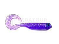 Leurres souples Great Fish GF1 Twister 49mm - no scent - glitter light purple