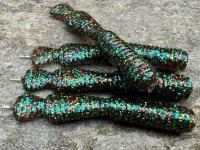 Leurres souples Great Fish GF2 Leech 60mm 1.8g - no scent - colorful glitter