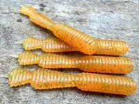 Leurres souples Great Fish GF2 Leech 60mm 1.8g - no scent - curry