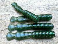Leurres souples Great Fish GF2 Leech 60mm 1.8g - no scent - magic green