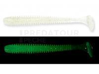 Leurres Keitech Swing Impact 3 inch | 76mm - Clear Silver Glow