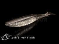 Leurre souple Lunker City SwimFish 2.75" - #216 Silver Flash