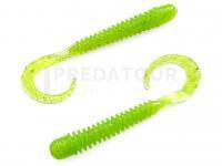 Leurres Noike Ring curly 3inch 76mm - #44 Chartreuse