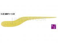 Leurres Tict Gyopin 1.7 inch - C-22 Gold powder chart UV