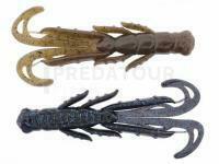 Leurres X Zone Lures Scented Stealth Creature 2.75" 7cm - Black Blue Flake/Green Pumpkin Laminate