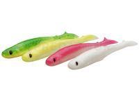 Savage Gear Leurres Slender Scoop Shad Dark Water Mix