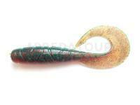 Leurre souple Fishup Mighty Grub 4.5ich | 120mm - 019 Motor Oil/Red