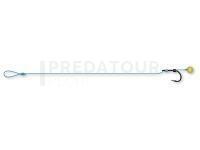 Leader DAM Detek Method Pellet Band Rigs 10cm | #8 | 0.28mm