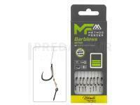Mikado Method Feeder Rigs Braid MF14 Barbless with spike - #8