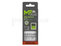 Mikado Method Feeder Rigs Mono MF14 Barbless with spike - #10