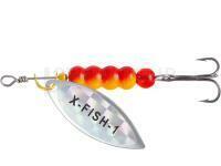 Leurre X-Fish Trophy #1 7g - Silver rainbow