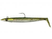 Leurre Savage Gear Sandeel V2 18cm 86g 2+1pcs - Green Silver