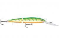 Leurre Rapala Jointed Deep Husky Jerk 12cm - Green Tiger UV