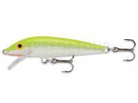 Leurre Rapala Original Floater 7cm - Silver Fluorescent Chartreuse
