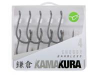 Hameçons Korda Kamakura Choddy Micro Barbless #4
