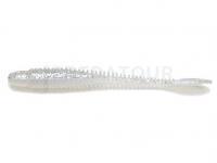 Leurre souple Lunker City Ribster 7,5cm - #132 Ice Shad (ekono)
