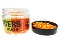 Ringers Micro Wafters 5x3mm - Duos Orange Yellow