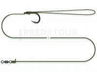 Dam Madcat Coated Pellet Rig 70CM 0.90MM/1.35MM #3/0 SINKING 75KG / 165LB