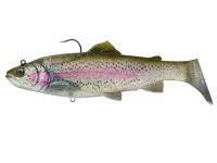 Leurre Savage Gear 3D Trout Shad 12.5cm 35g - Clear Rainbow Trout