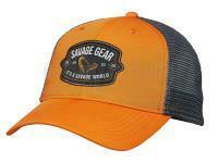 Savage Gear Badge Trucker Cap - Orange