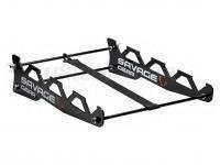 Savage Gear Belly Boat Rod Station Black - 4 rods