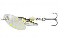 Leurre Savage Gear Sticklebait Spinner #3 9.1g - Green Silver AYU