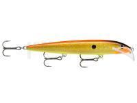 Leurre Rapala Scatter Rap Husky 13cm 12g - Hologram Flake Gold Fluorescent Red