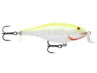 Leurre Rapala Shallow Shad Rap 7cm - Silver Fluorescent Chartreuse