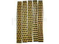 SiliLegs - Black & Orange Barred