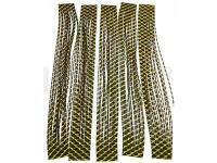 SiliLegs - Peacock Green Barred