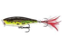 Leurre Rapala Skitter Pop 5cm - Lime Frog