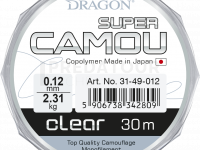 Dragon Monofilaments Super Camou Clear