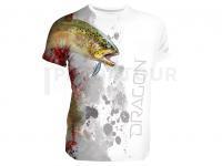 Dragon Breathable T-shirt Dragon - trout white