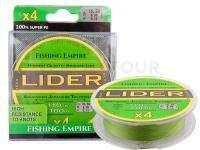 Tresse Fishing Empire Lider X4 100m green - 0.18mm