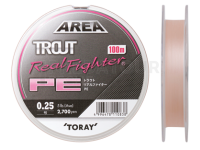 Tresse Toray Area Trout Real Fighter PE 100m 0.3G 6lb - 0,09 mm