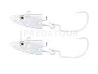 Westin Magic Minnow Weedless Jig Spare Head 27g - For Body 10cm - Silver #1/0 2pcs