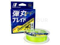 Tresse MajorCraft Dangan Braid X8 PE-Line Series | Green | 150m | #0.6 | 0.06mm