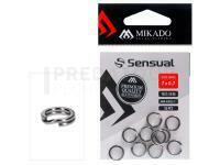 Anneau brisé renforcé 9mm #12 - Silver